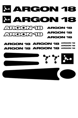 Set decalcomanie argon - set,
