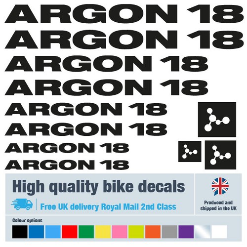 Argon etichette - argon, 18